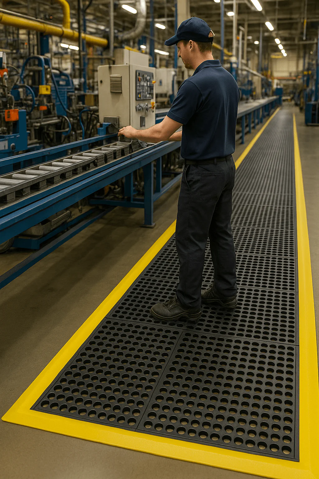 Wet Area Matting UK | Non-Slip Drainage Mats | Free Delivery